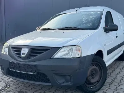 Gebraucht Dacia Logan Ambiance 75 PS (55 kW) 2010 Weiß Van / Kleinbus