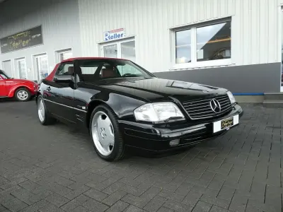 Gebraucht Mercedes SL500 Edition 320 PS (235 kW) 1998 Schwarz Cabrio