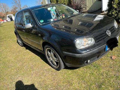 Gebraucht VW Golf IV 2000 Schwarz Kleinwagen