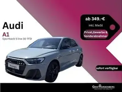 Neu Audi A1 116 PS (85 kW) 2026 Grau (pfeilgrau perleffekt) SUV