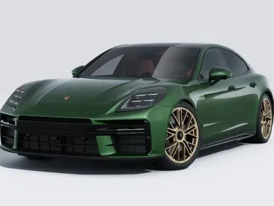 Neu Porsche Panamera GTS 500 PS (367 kW) 2026 Grün Kleinwagen