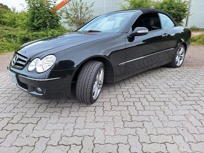 Gebraucht Mercedes CLK200 184 PS (135 kW) 2007 Schwarz Cabrio
