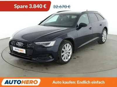 Używany Audi A6 Sport 204 KM (150 kW) 2019 Niebieski Sedan/Limuzyna