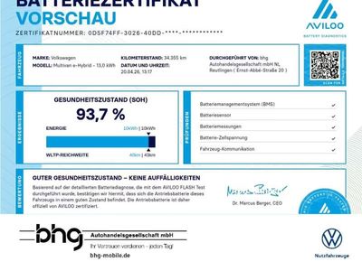 Second-hand VW Multivan Life 218 CP (160 kW) 2023 Argintiu Monovolum