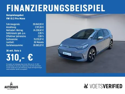 Gebraucht VW ID.3 Pro 150 kW (204 PS) 2024 Grau Kleinwagen