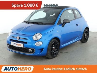 Blau Gebraucht 2018 Fiat 500C S Cabrio | 11.170 € (Fairer Preis)
