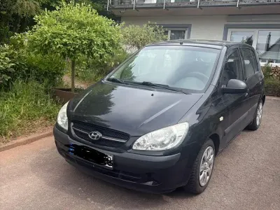 Gebraucht Hyundai Getz 63 PS (46 kW) 2008 Schwarz Kleinwagen