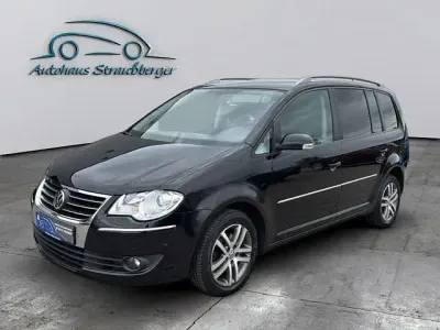 Gebraucht VW Touran Highline 140 PS (102 kW) 2008 Schwarz Van / Kleinbus
