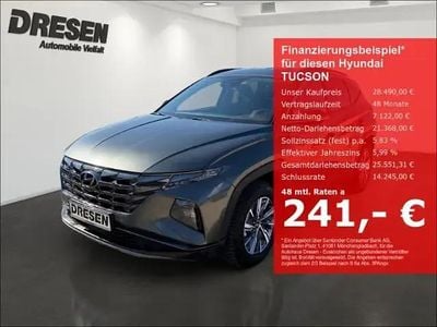 Brugt Hyundai Tucson Trend 230 HK (169 kW) 2024 Grå SUV