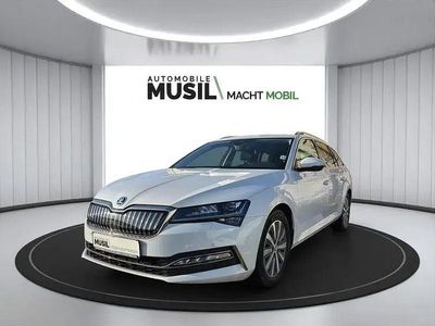 Second-hand Skoda Superb Style 218 CP (160 kW) 2021 Alb Break