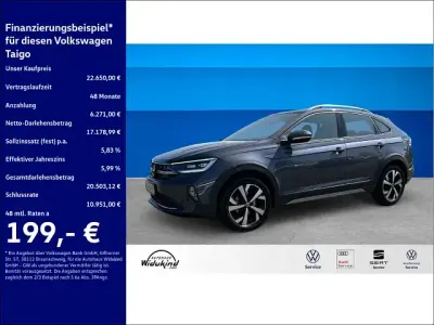 Gebraucht VW Taigo Style 110 PS (80 kW) 2023 Grau SUV
