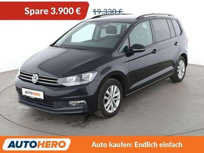 Gebraucht VW Touran Comfortline 110 PS (80 kW) 2016 Schwarz Van / Kleinbus