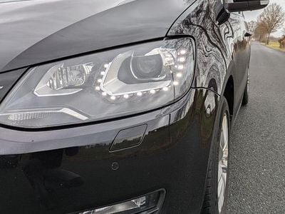 Gebraucht VW Sharan R 140 PS (102 kW) 2012 Schwarz Van / Kleinbus