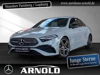 Gebraucht Mercedes A200 AMG line 163 PS (119 kW) 2025 Manufaktur alpingrau uni Limousine