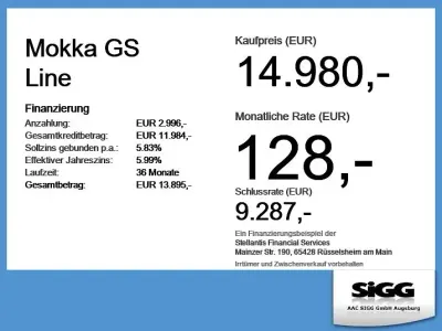 Gebraucht Opel Mokka GS Line 110 PS (80 kW) 2023 Grau SUV