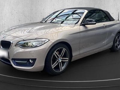 Gebraucht BMW 218 136 PS (100 kW) 2016 Beige Cabrio