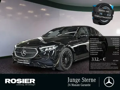 Gebraucht Mercedes E200 Advanced 204 PS (150 kW) 2025 Schwarz / obsidianschwarz Limousine