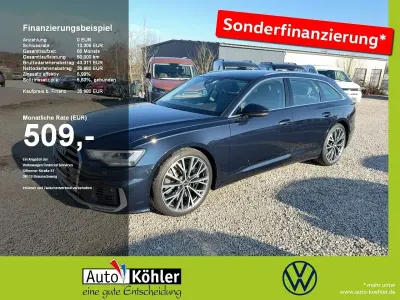Gebraucht Audi S6 Design 344 PS (253 kW) 2022 Firmamentblau Kombi
