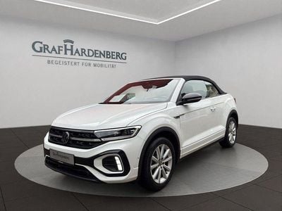 Gebraucht VW T-Roc Cabriolet R-line 150 PS (110 kW) 2025 Weiß Cabrio