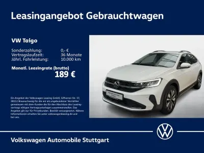 Gebraucht VW Taigo Move 95 PS (69 kW) 2023 Weiß SUV