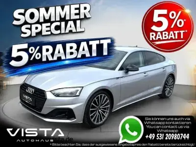 Gebraucht Audi A5 Sportback Advanced 163 PS (119 kW) 2022 Florettsilber metallic Kleinwagen