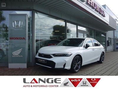 Neu Honda Civic Hybrid 184 PS (135 kW) 2025 Radiant red m. Limousine