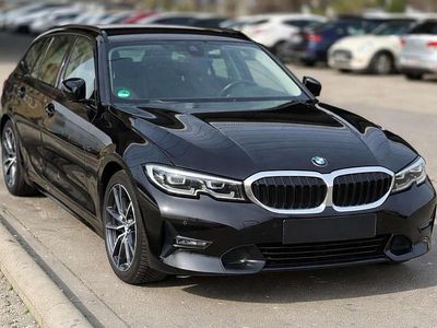 Gebraucht BMW 320 Sport Line 190 PS (139 kW) 2021 Schwarz Kombi
