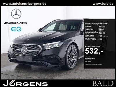 Gebraucht Mercedes E200 AMG 204 PS (150 kW) 2023 Schwarz metalliclack obsidians Kombi