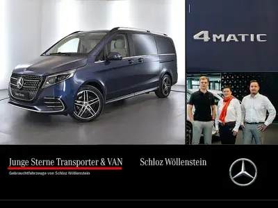 Gebraucht Mercedes V300 Avantgarde 237 PS (174 kW) 2025 Blau Van / Kleinbus