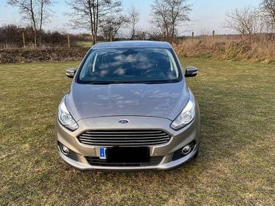 Gebraucht Ford S-MAX Titanium 180 PS (132 kW) 2017 Beige Van / Kleinbus