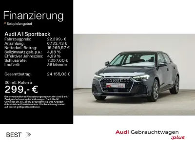 Brugt Audi A1 Sportback Advanced 150 HK (110 kW) 2022 Grå Hatchback