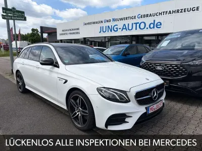 Gebraucht Mercedes E43 AMG AMG 401 PS (294 kW) 2017 Polarweiss Limousine