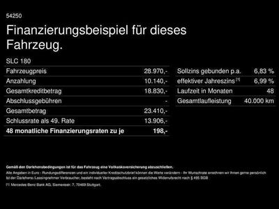 gebraucht Mercedes SLC180 SLC 180Panorama Garmin-Navi Ambiente AirScarf