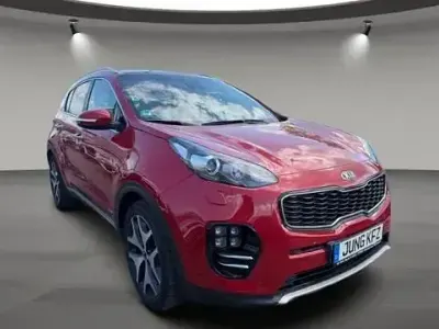 Używany Kia Sportage GT-Line 185 KM (136 kW) 2017 Czerwony SUV