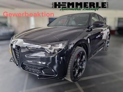 Schwarz (nero vulcano, metallic) Neu 2025 Alfa Romeo Stelvio Veloce SUV | 64.990 € (Teuer)