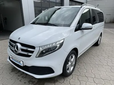 Gebraucht Mercedes V220 163 PS (119 kW) 2020 Weiß Van / Kleinbus