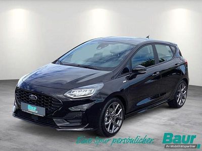 Gebraucht Ford Fiesta ST-Line 125 PS (91 kW) 2023 Agate black metallic (metallic) Kleinwagen