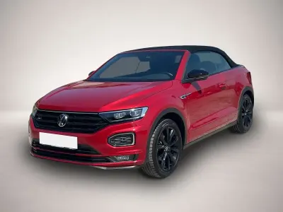 Gebraucht VW T-Roc Cabriolet Style 150 PS (110 kW) 2022 Rot Cabrio