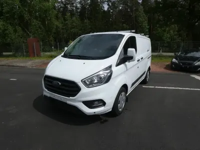 Gebraucht Ford Transit Custom Trend 131 PS (96 kW) 2021 Weiß Van / Kleinbus