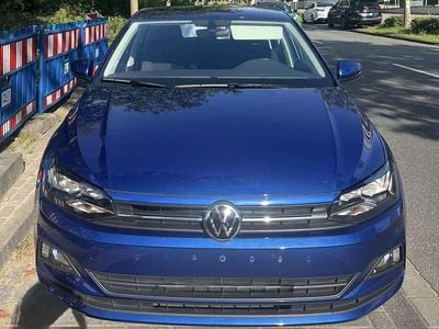 Gebraucht VW Polo Comfortline 80 PS (58 kW) 2021 Blau Kleinwagen
