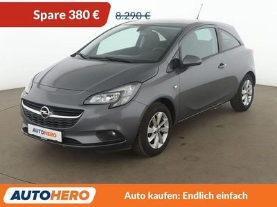 Gebraucht Opel Corsa drive 90 PS (66 kW) 2016 Grau Kleinwagen