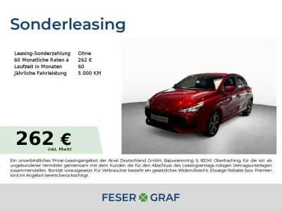 Ny MG MG3 Luxury 194 HK (142 kW) 2026 Rød Hatchback