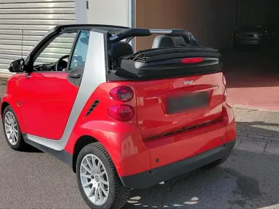 Gebraucht Smart ForTwo Cabrio 84 PS (61 kW) 2008 Rot Cabrio