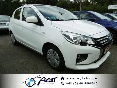 Gebraucht Mitsubishi Space Star Basis 71 PS (52 kW) 2020 Weiß Kleinwagen