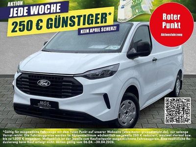 Nouă Ford Transit Custom Trend 136 CP (100 kW) 2025 Alb Berlinǎ