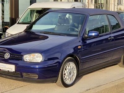 Blau Gebraucht 1998 VW Golf Cabriolet Highline Cabrio | 16.950 €