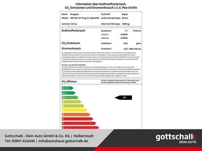 gebraucht Peugeot 308 SW GT Hybrid180 e-EAT8 Navi 360 Kamera LED Kurvenlicht Scheinwerferreg. El. Heckklappe