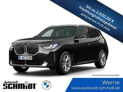 Neu BMW X3 Sport Line 197 PS (144 kW) 2025 Saphirschwarz SUV