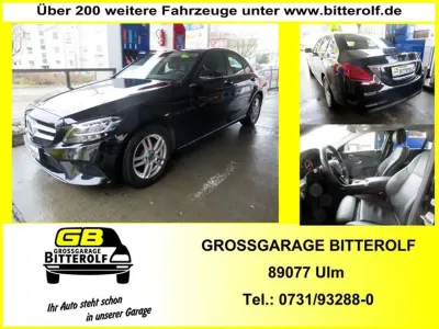 Gebraucht Mercedes C180 122 PS (89 kW) 2020 Schwarz Limousine