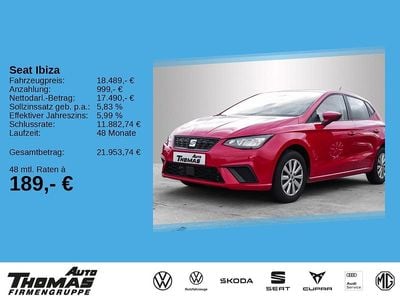 Second-hand Seat Ibiza Style 116 CP (85 kW) 2024 Roșu Hatchback